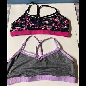 2 Champion DuoDry sports bras